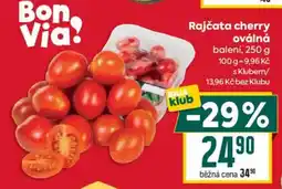Billa Bon Via! rajčata cherry oválná nabídka