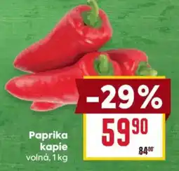 Billa Paprika kapie nabídka
