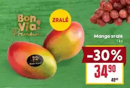 Billa Bon Via! Premium Mango zralé nabídka