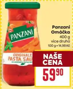 Billa Panzani Omáčka nabídka