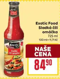 Billa Exotic Food Sladká čili omáčka nabídka