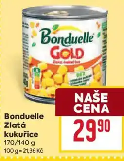 Billa Bonduelle Zlatá kukuřice nabídka