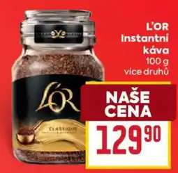 Billa L'or instantní káva nabídka