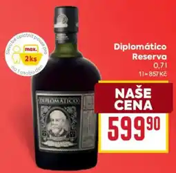 Billa Diplomático Reserva nabídka