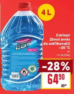 Billa Carlson zimní směs do ostřikovačů nabídka