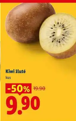 Lidl Kiwi žluté, kus nabídka