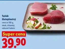 Lidl Tuňák žlutoploutvý, cena za nabídka