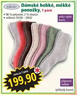 Norma Dámské hebké, měkké ponožky, 7 párů nabídka