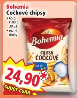 Norma Bohemia Čočkové chipsy nabídka