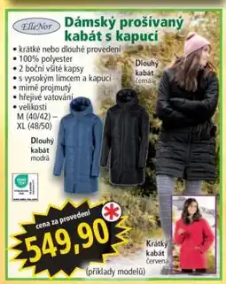 Norma Dámský prošívaný kabát s kapucí nabídka
