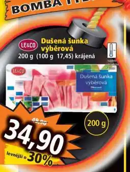 Norma Dušená šunka výběrová nabídka