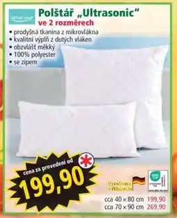 Norma Polštář „Ultrasonic“ nabídka