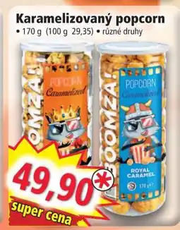 Norma KARAMELIZOVANÝ POPCORN nabídka