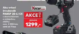 Kaufland Aku vrtačí šroubovák PABSP 20-Li C4 nabídka