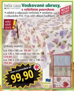 Norma bella casa Voskované ubrusy nabídka