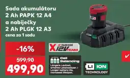 Kaufland Sada akumulátoru 2 Ah PAPK 12 A4 a nabíječky 2 Ah PLGK 12 A3 nabídka
