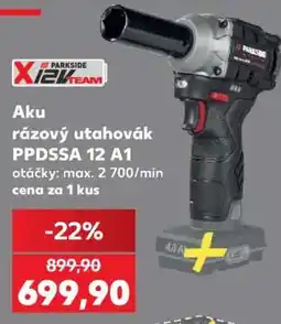 Kaufland Aku rázový utahovák PPDSSA 12 A1 nabídka