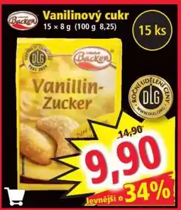 Norma Vanilínový cukr nabídka