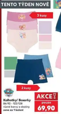 Kaufland Kalhotky/ boxerky nabídka
