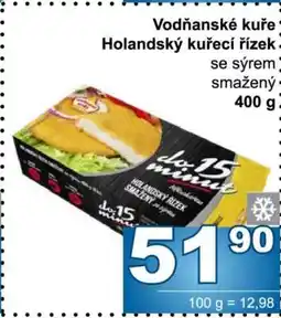 Jip Vodňanské kuře Holandský kuřecí řízek nabídka