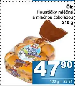 Jip Ölz Houstičky mléčné s mléčnou čokoládou nabídka