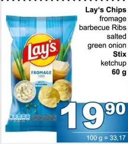 Jip Lay’s chips nabídka