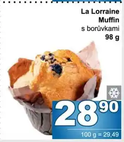 Jip La Lorraine Muffin s borůvkami nabídka