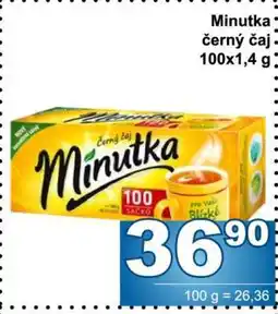 Jip Minutka černý čaj nabídka
