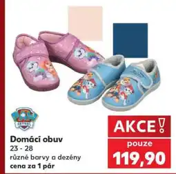 Kaufland DOMÁCÍ OBUV nabídka