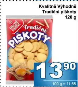 Jip Kvalitně Výhodně tradiční piškoty nabídka