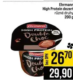 Jip Ehrmann High Protein dezert nabídka