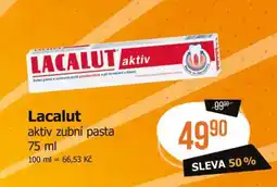 Teta LACALUT AKTIV zubní pasta, 75 ml nabídka