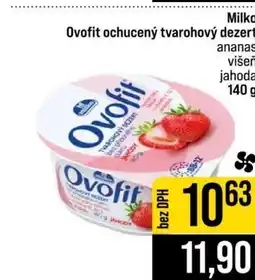 Jip Ovofit ochucený tvarohový dezert nabídka