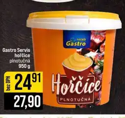 Jip Gastro Servis hořčice plnotučná nabídka