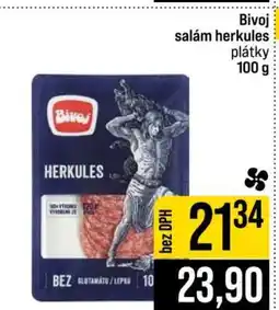Jip Bivoj salám herkules plátky 100 g nabídka