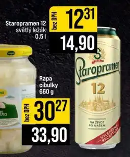 Jip STAROPRAMEN 12 světlý ležák 0,5 l nabídka