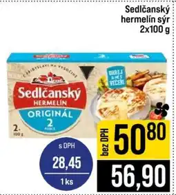 Jip Sedlčanský hermelín sýr 2x100 g nabídka