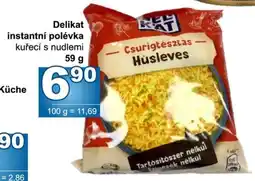 Jip Delikát instantní polévka nabídka