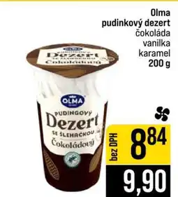 Jip Olma pudinkový dezert nabídka