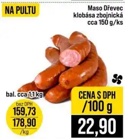 Jip Maso Dřevec klobása zbojnická cca 150 g/ks nabídka