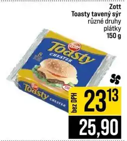 Jip Zott Toasty tavený sýr nabídka