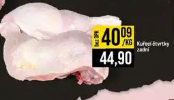 Jip Kuřecí čtvrtky zadní nabídka