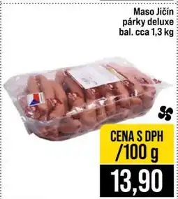 Jip Maso Jičín párky Deluxe nabídka