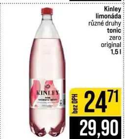 Jip Kinley limonáda nabídka