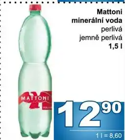 Jip Mattoni minerální voda nabídka
