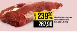 Jip Hovězí chuck tender falešná svíčková nabídka