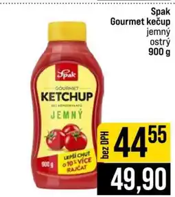Jip Spak Gourmet kečup nabídka