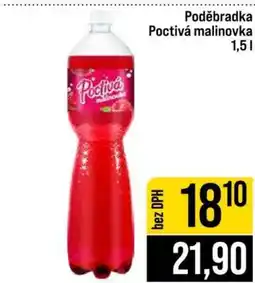 Jip Poděbradka Poctivá malinovka nabídka