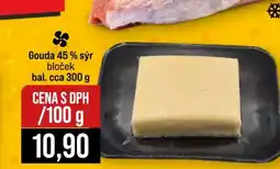 Jip Gouda 45 % sýr bloček nabídka