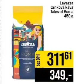 Jip Lavazza zrnková káva Tales of Roma 450 g nabídka